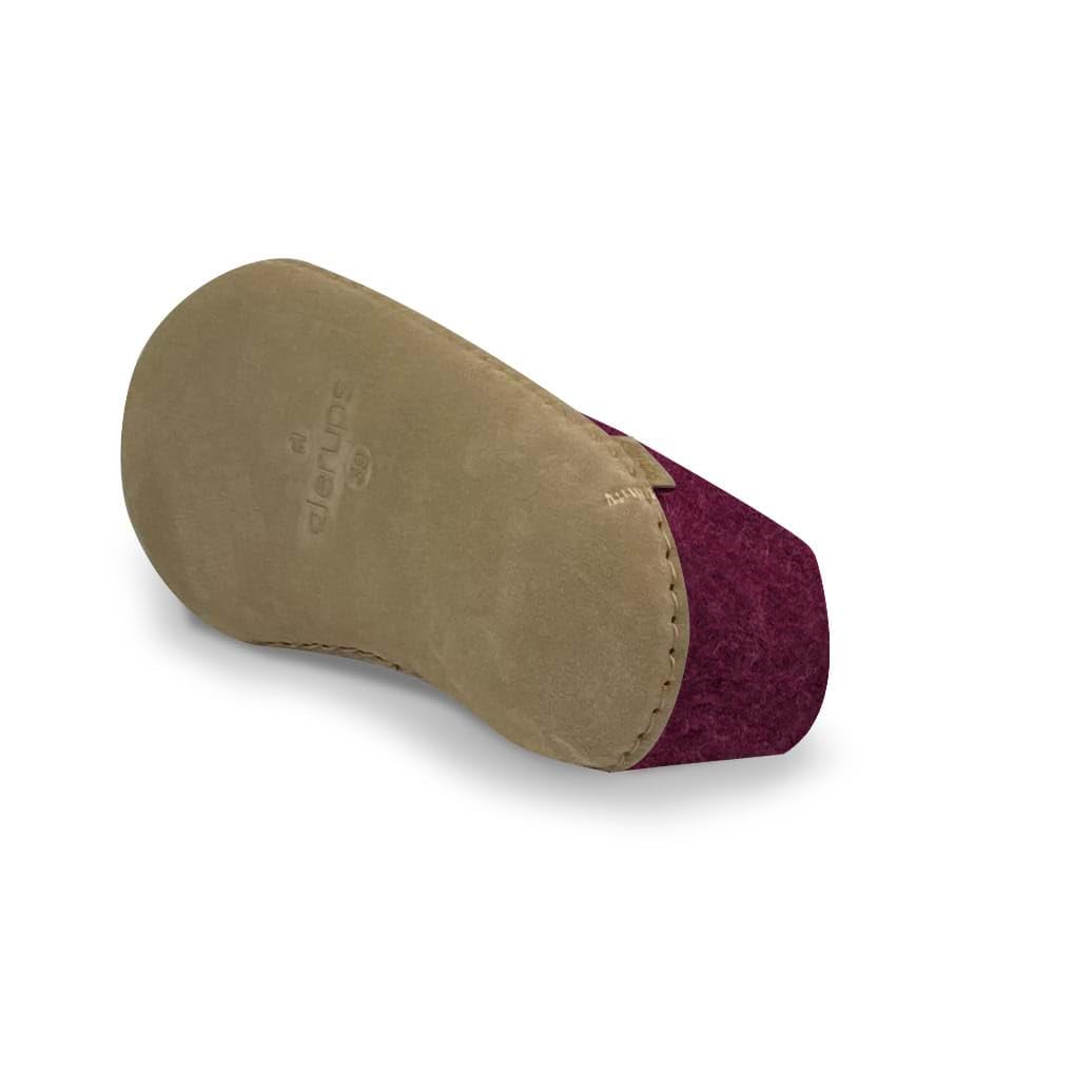 Premium Unisex Wool Slippers with Leather Sole - GLERUPS Indoor Shoes for Men & Women | Cozy Home, Office & Lounge Comfort