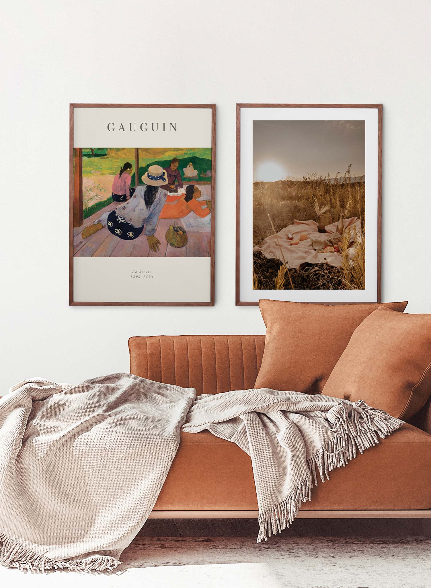 La Siesta Poster - High Quality Spanish Siesta Art Print for Home & Office Decor - Perfect for Living Room, Bedroom, or Dorm Wall Art