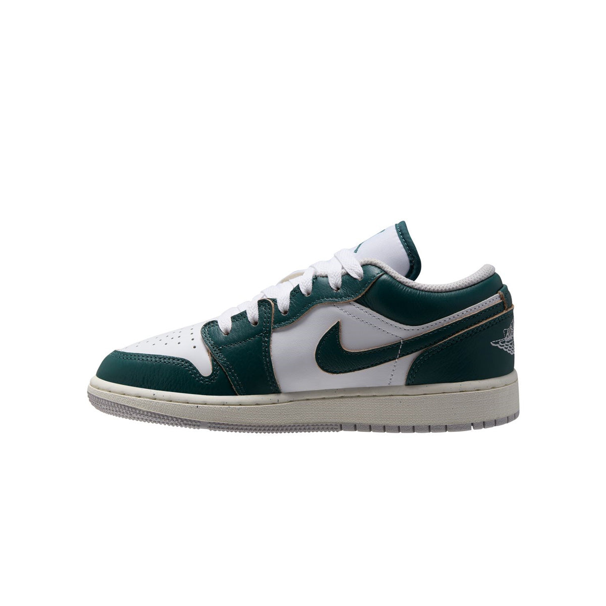 Kids Air Jordan 1 Low SE 'Oxidized Green' Sneakers - Lightweight Basketball Shoes for Boys & Girls - Perfect for School, Sports & Casual Wear