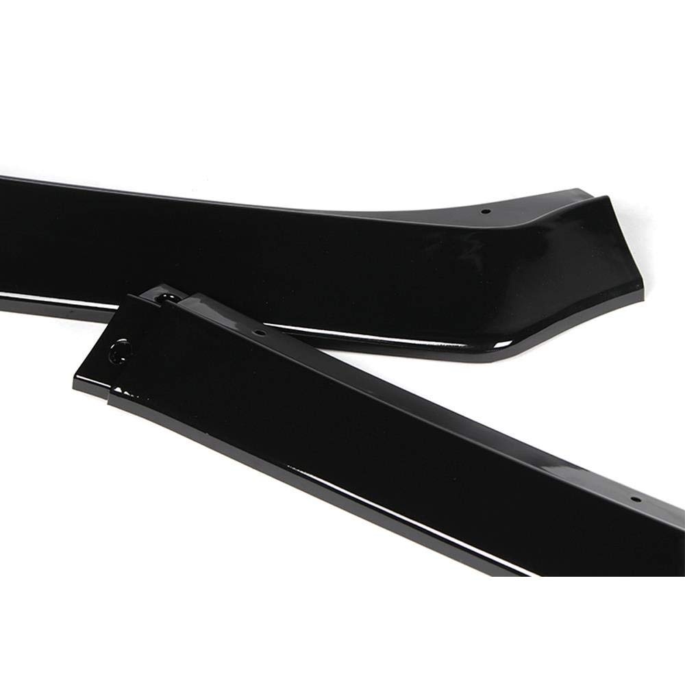 2013-2016 BRZ PU/697/PBK Painted Black Front Bumper Body Kit Lip - 3PCS Aerodynamic Upgrade for Enhanced Style & Performance | Perfect for Street Racing & Car Shows