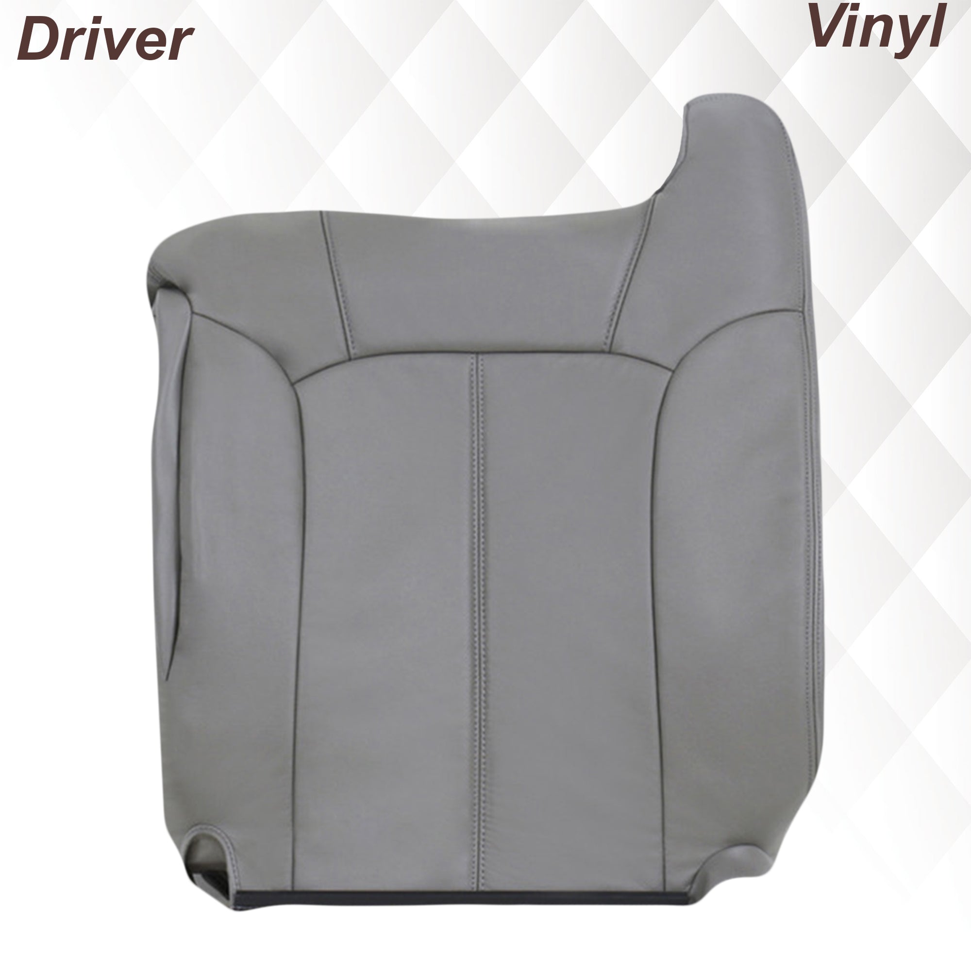2000-2002 Chevy Tahoe Suburban Seat Covers Light Gray - Universal Fit Custom Car Seat Protectors for SUV & Truck - Perfect for Road Trips, Camping & Daily Commute