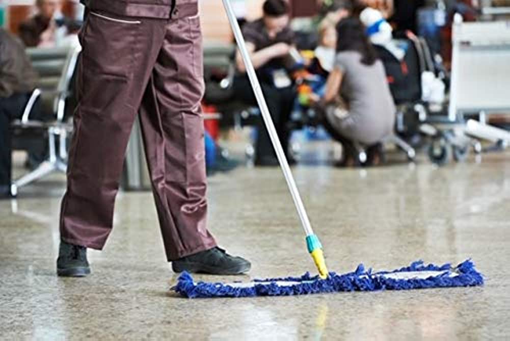 MISTY Dust Mop Treatment Spray - 18oz (Pack of 12) - Professional Janitorial Grade Dust Magnet Spray for Floors - Ideal for Commercial Cleaning, Hospitals, Schools & Office Maintenance