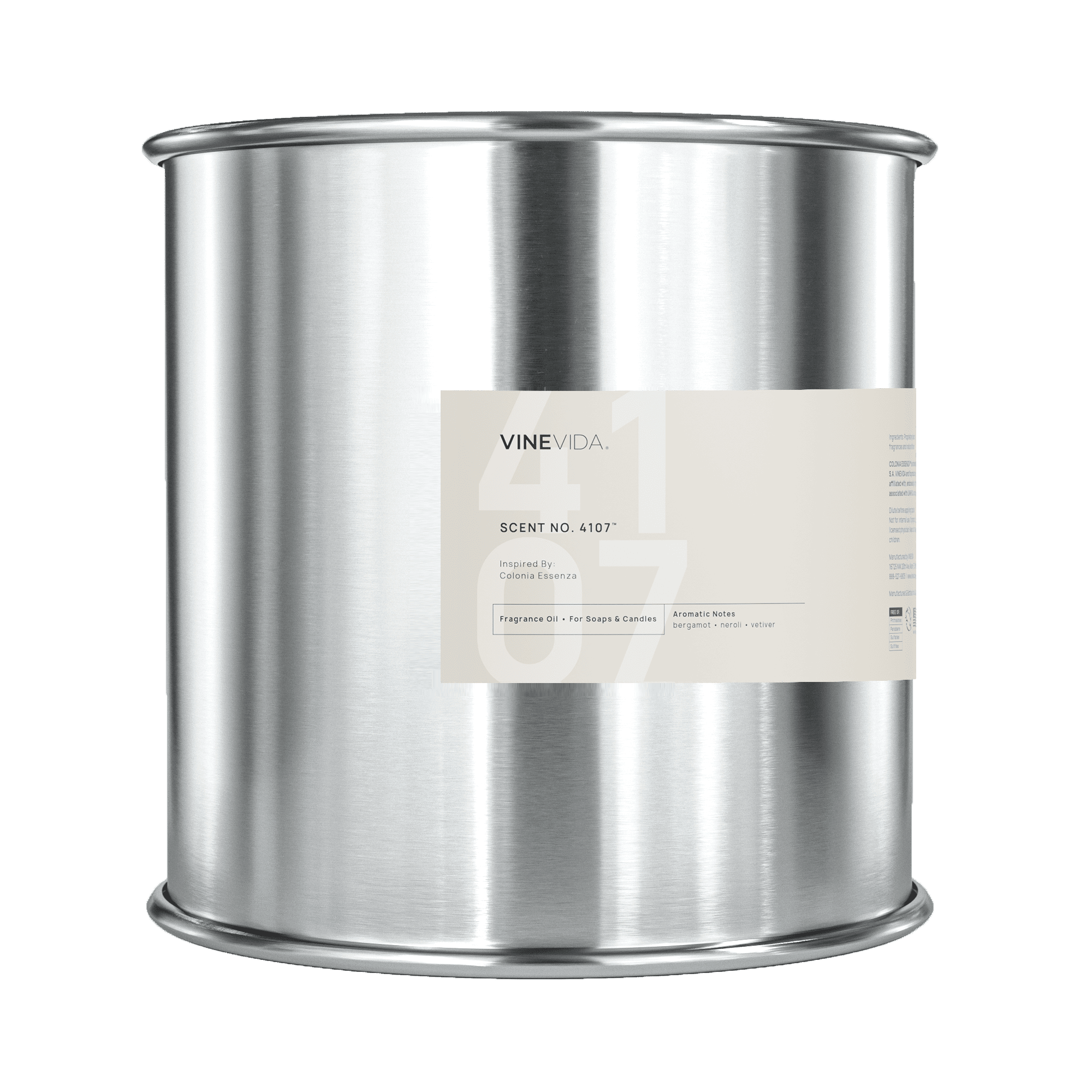 NO. 4107 Fragrance Oil for Soaps & Candles - Inspired by Acqua di Parma Colonia Essenza | Perfect for DIY Home Fragrance, Bath Products & Aromatherapy