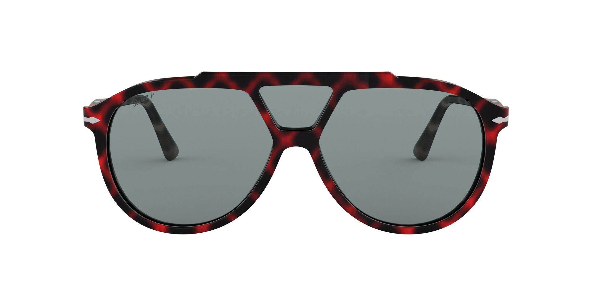 Persol PO3217S Pilot Sunglasses for Men - Classic Aviator Style with UV Protection - Perfect for Driving, Travel & Outdoor Adventures