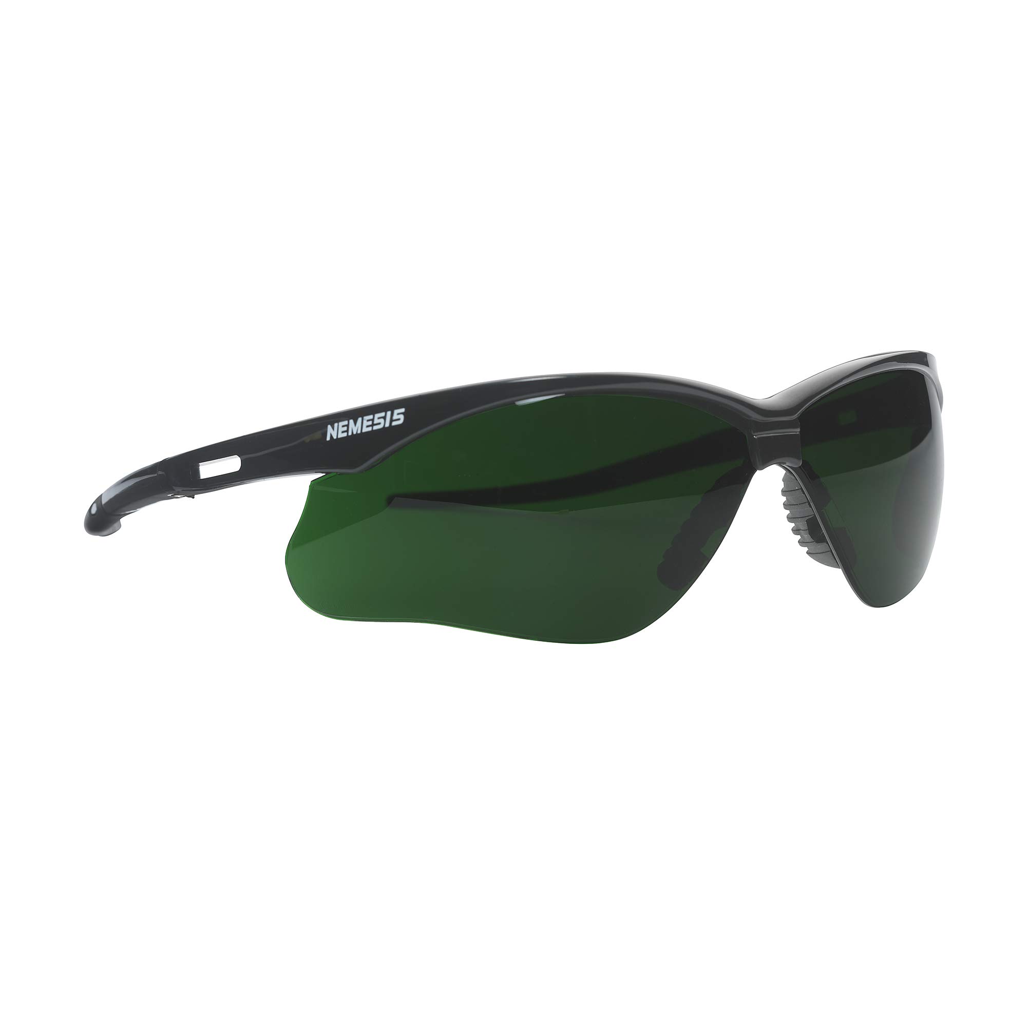 KLEENGUARD Nemesis CSA Safety Glasses (20640) - CSA Certified, IRUV Shade 5.0 Lens with Black Frame - 12 Pairs/Case - Ideal for Welding, Construction & Industrial Work Protection