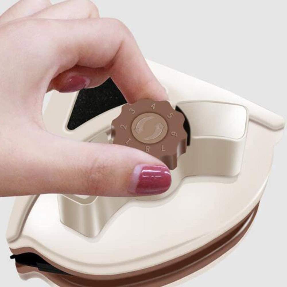**Double Sided Magnetic Window Cleaner - Adjustable 5-Sided Glass Cleaning Tool for High-Rise Windows (5-25mm Thickness) - Perfect for Skyscrapers, Apartments & Hard-to-Reach Windows**