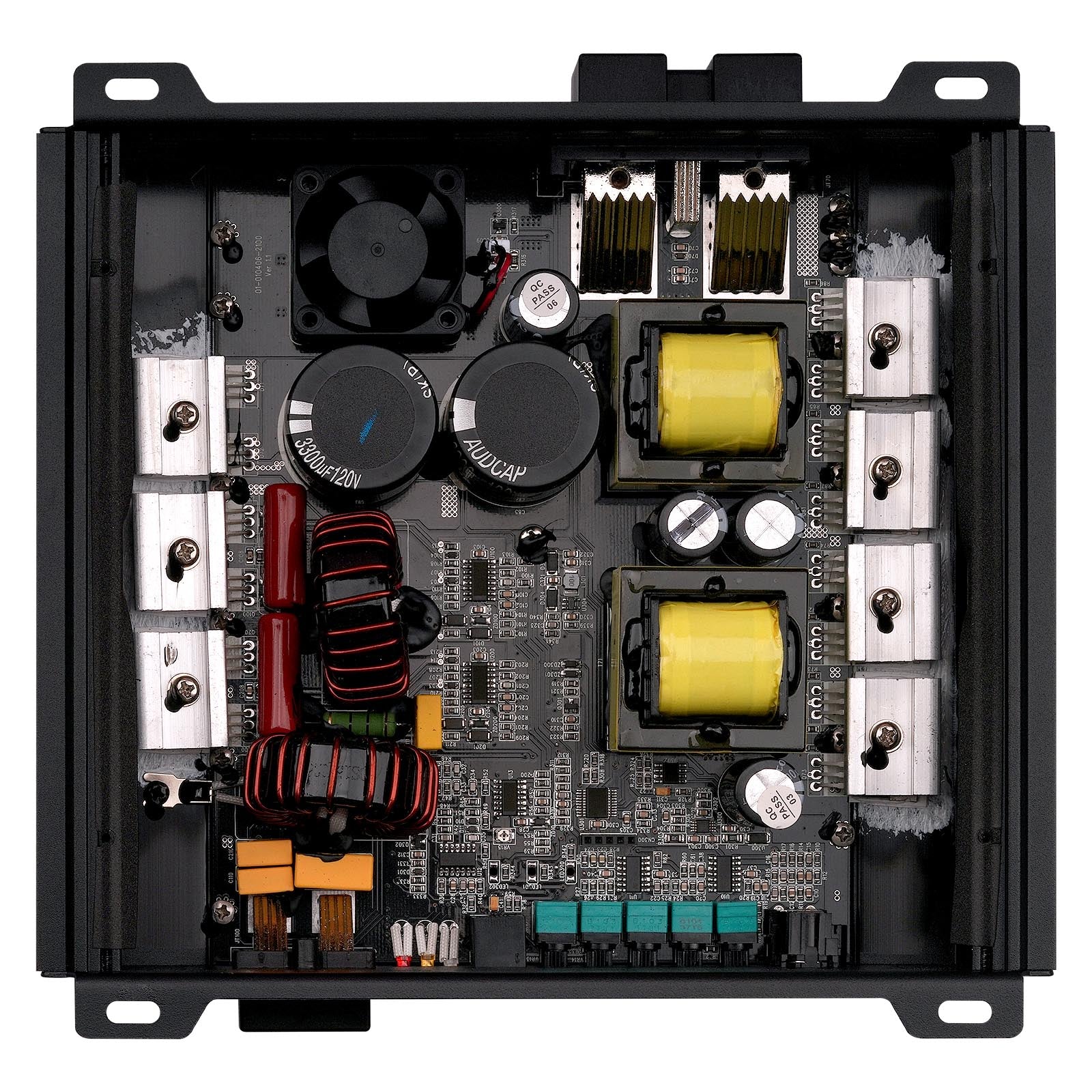 3000W Class D Mosfet Amplifier 2 Ohm - APHF 3000D H2 High Power Car Audio Amp for Subwoofers & Speakers | Perfect for Car Audio Systems, Home Theater & DJ Setups