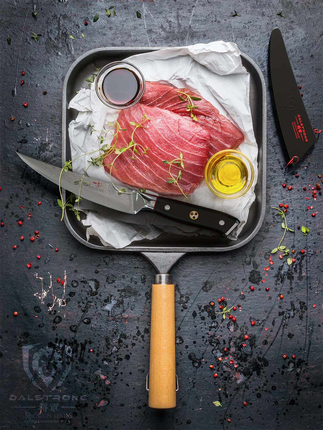 Dalstrong Shogun Series ELITE 6-inch Fillet Knife - Ultra Sharp Japanese Steel Blade for Precise Fish Filleting, Sushi Preparation & Kitchen Cooking Tasks
