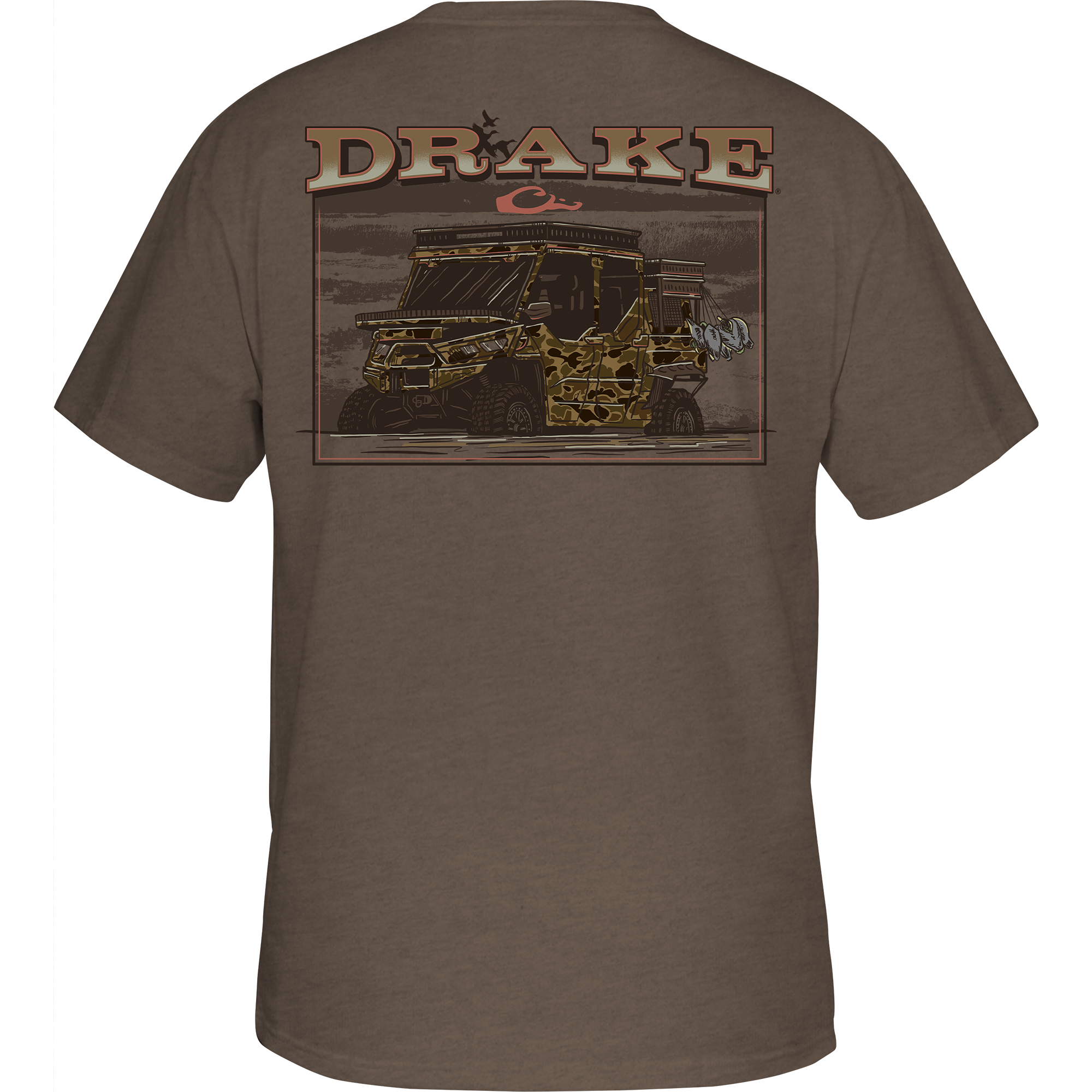 Mud Cart T-Shirt for Men & Women - Comfortable Cotton Graphic Tee for Outdoor Adventures, Camping, and Casual Wear