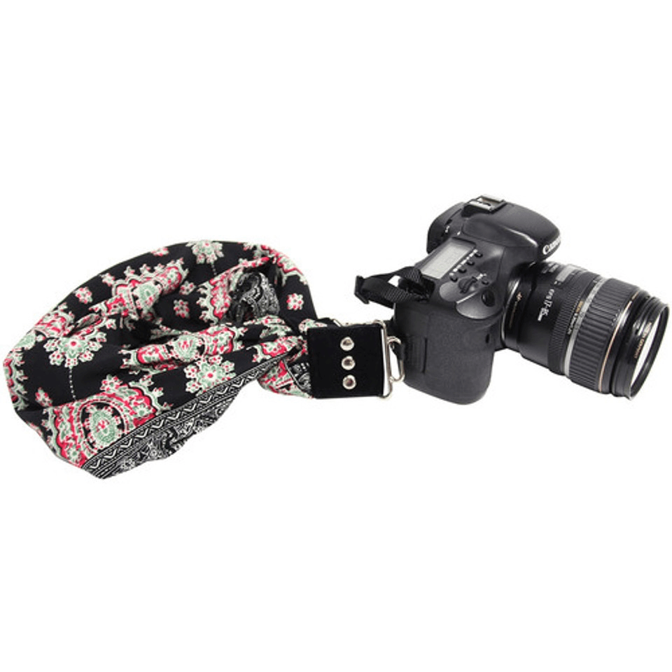 Blackberry Pocket Scarf Strap for Camera - Fashionable & Secure Neck Strap for DSLR, Mirrorless Cameras - Perfect for Travel, Photography & Everyday Use