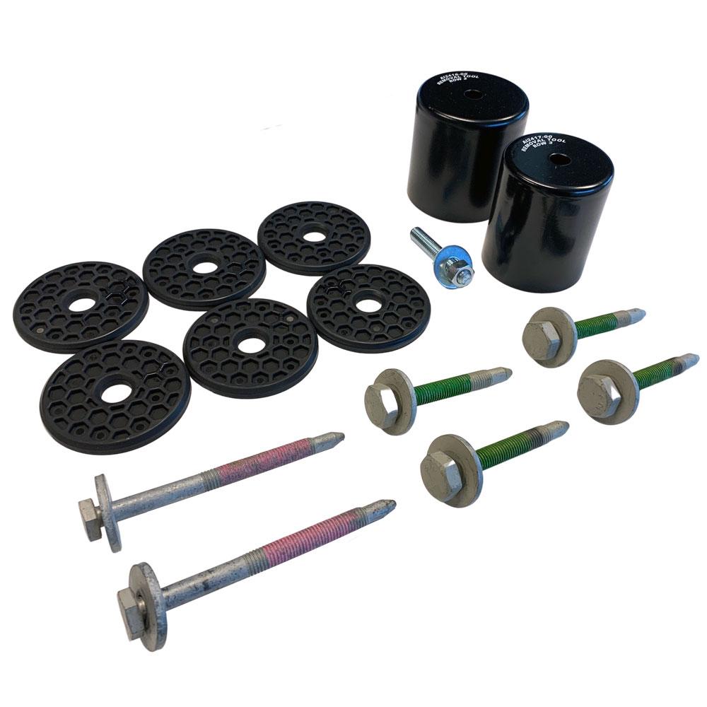 80-96 Ford F Series S&B Body Mount Kit 81-1008 - Heavy Duty Replacement for Ford Trucks, Perfect for Off-Road & Restoration Projects