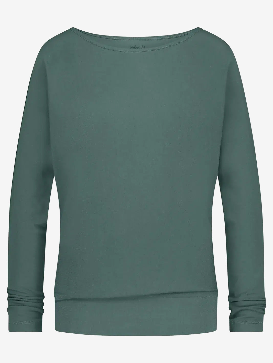 Urban Goddess Budhi Long Sleeve Yoga Top - Women's Breathable Workout Shirt for Yoga, Pilates & Gym - Forest Green Activewear
