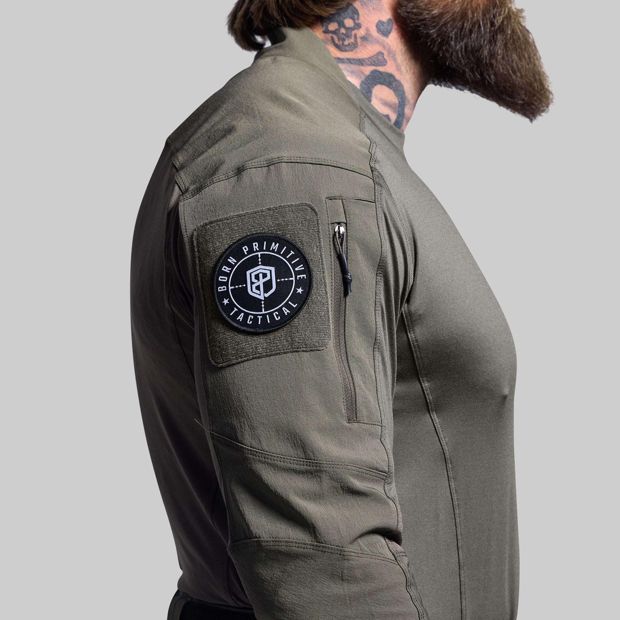 Long Sleeve Op Top (Ranger Green) - Tactical Shirt for Outdoor Adventures, Hiking & Military Training | Durable & Comfortable Performance Wear