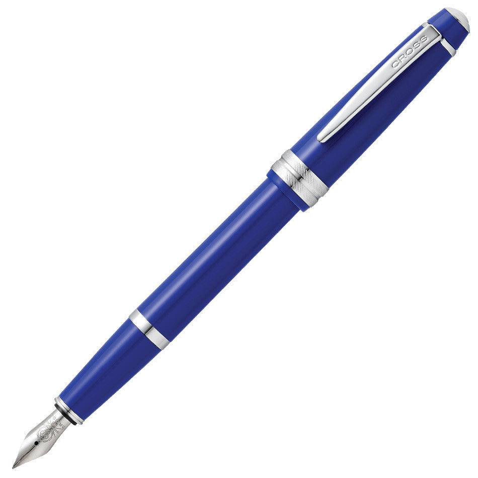 Cross Bailey Light Fountain Pen - Premium Blue Ink Pen for Writing, Calligraphy & Note Taking - Ideal for Office, School & Gifts