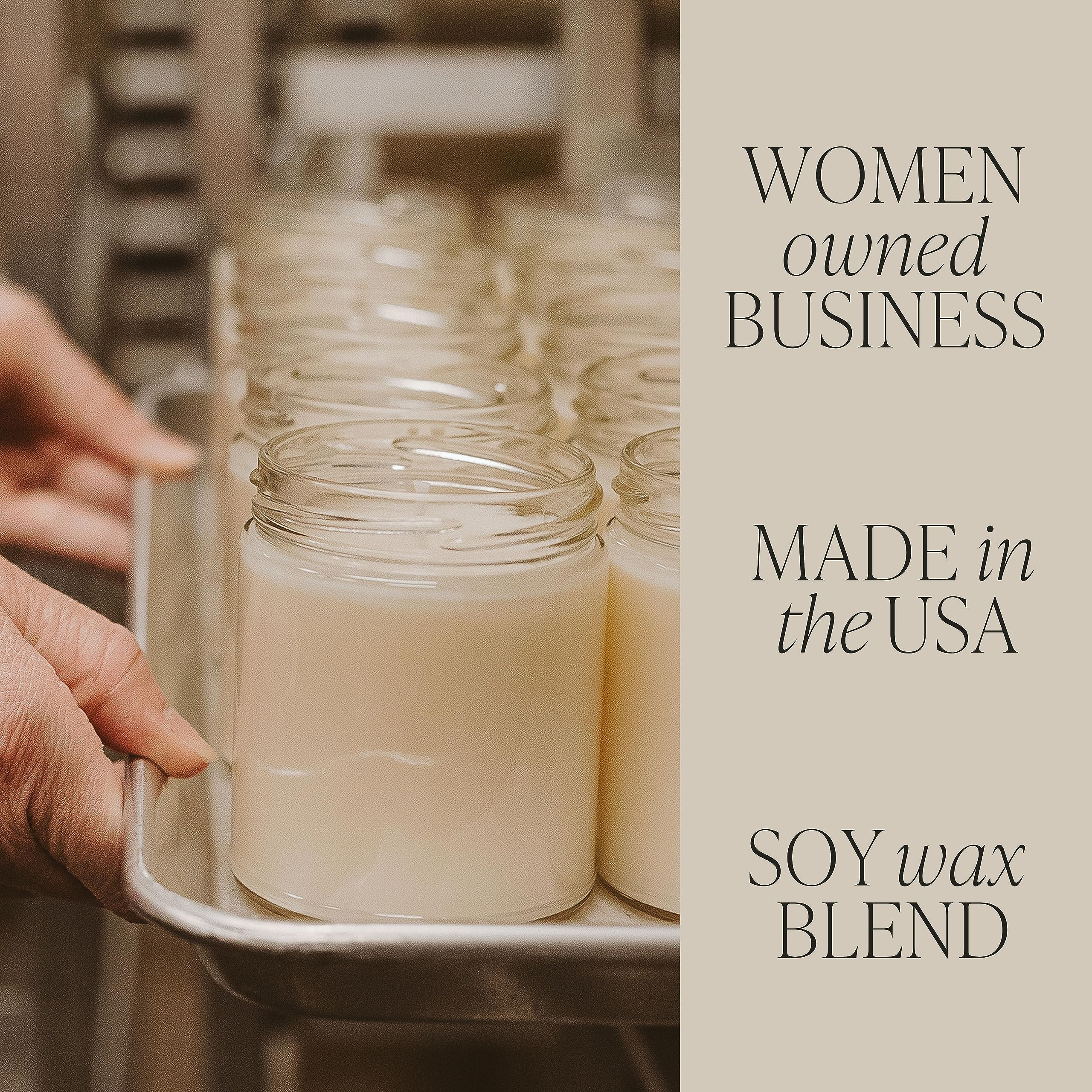 Sweet Water Decor Warm & Cozy Winter Scented Candle - Pine Cinnamon & Fir Aroma, Orange Scented Soy Candle for Home Decor | 40-Hour Burn Time, 9oz Clear Jar | Made in USA | Perfect for Holiday Gifts, Cozy Evenings & Winter Home Fragrance