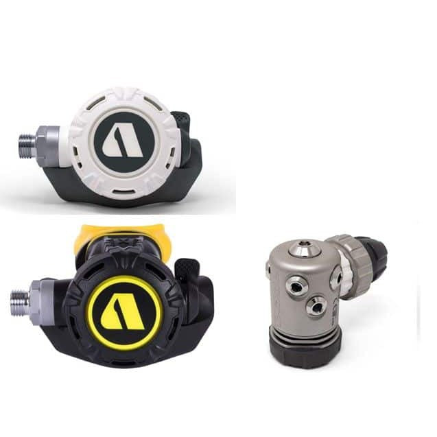 Apeks XL4+ Stage 3 Scuba Diving Regulator Set - White | Professional Dive Gear for Cold Water & Technical Diving