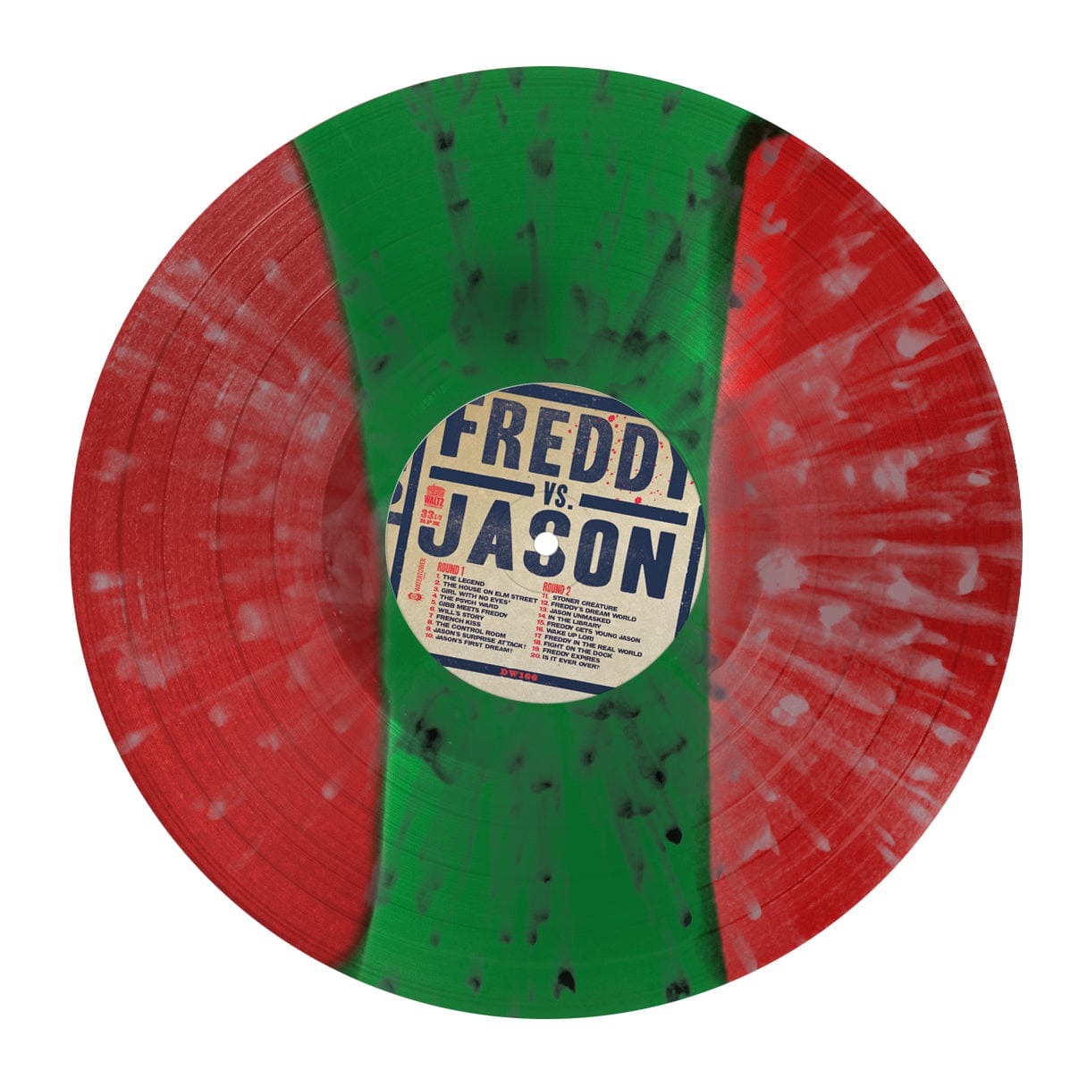 Freddy vs. Jason Original Motion Picture Soundtrack LP Vinyl Record - Horror Movie Collectible for Fans & Home Theater Enthusiasts