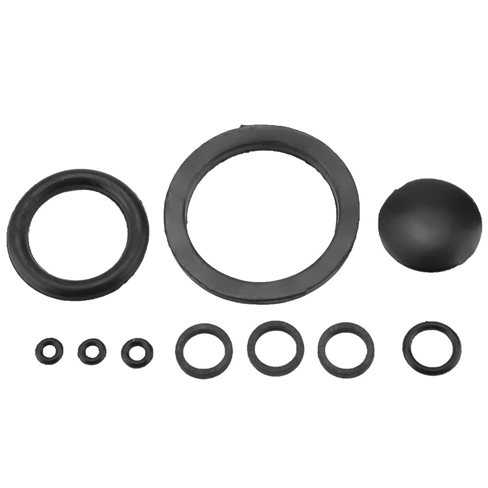 10-Piece Rubber Sealing Kit for Pressure Cooker - Gasket & Overpressure Plug Replacement Set - Durable Accessories for Instant Pot, Slow Cooker & Kitchen Safety (Cooking, Canning, Meal Prep)