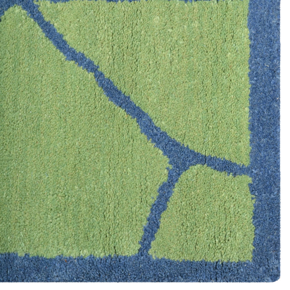 Hand Tufted Wool Area Rug - Sanaa Collection | Soft & Durable Non-Slip Living Room Rug for Home Decor, Bedroom, Office
