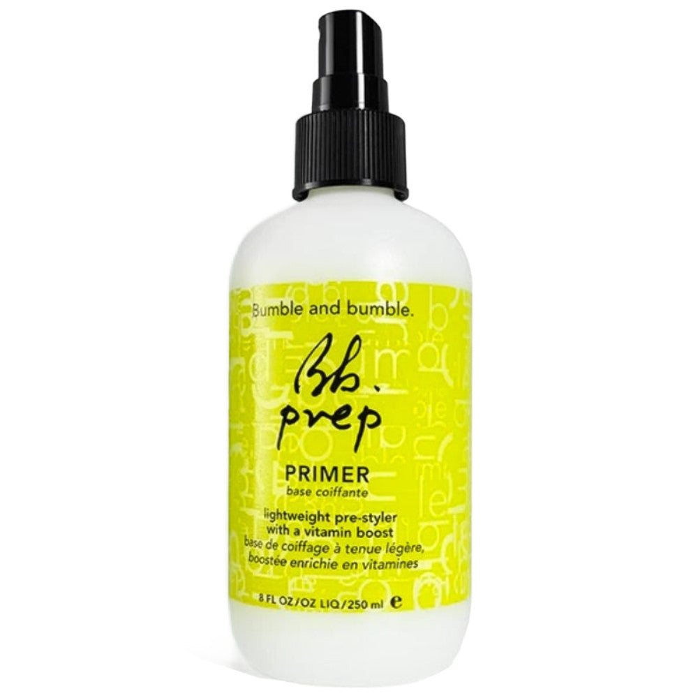 Bumble and Bumble Prep Hair Primer 8 oz | Leave-In Conditioner & Detangler for Smooth, Shiny Hair - Perfect for Styling, Blowouts & Heat Protection