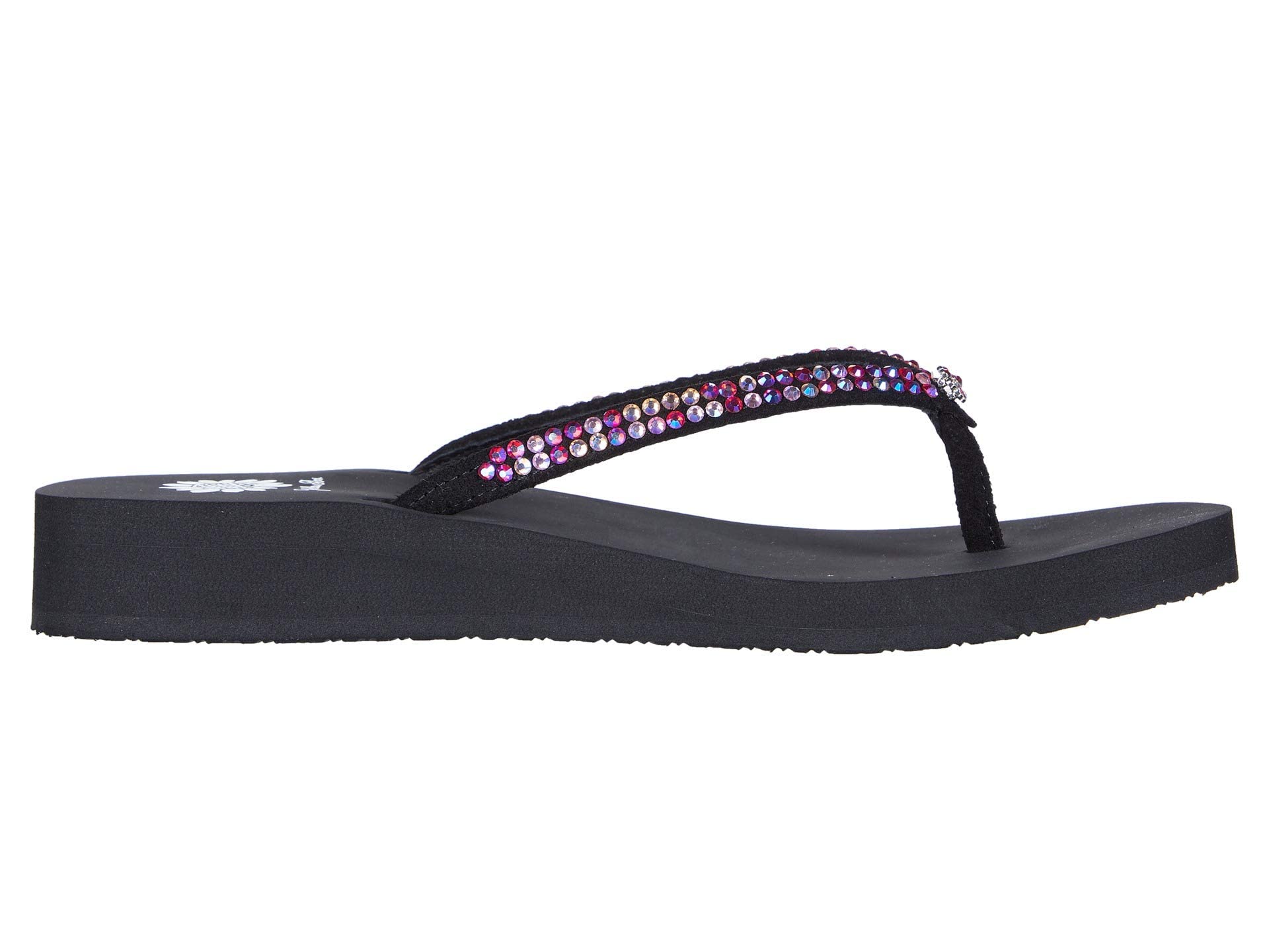 Yellow Box Women's Jello Sandal - Comfortable Summer Casual Flip Flops with Cushioned Footbed | Perfect for Beach, Pool, and Vacation Wear