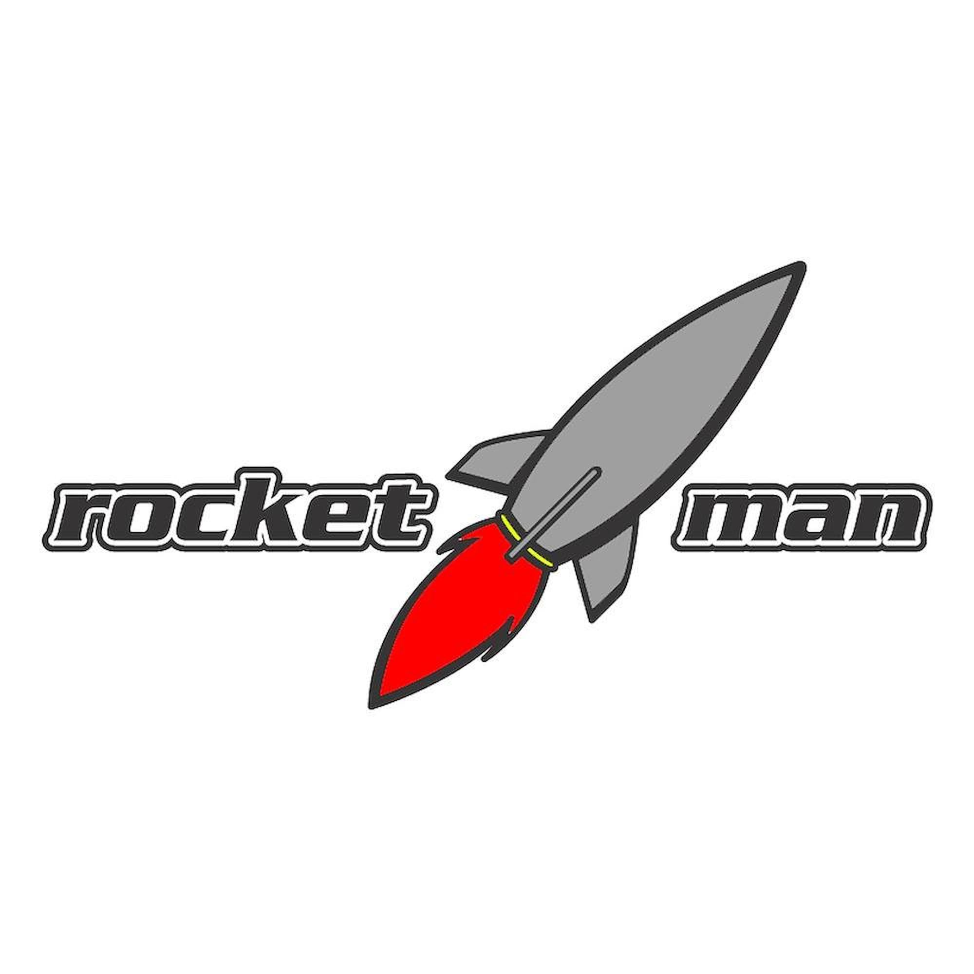 Rocket Man Ceramic Coffee Mug 15 oz (444 ml) - Funny Space-Themed Gift for Coffee Lovers - Perfect for Office, Home & Astronaut Enthusiasts