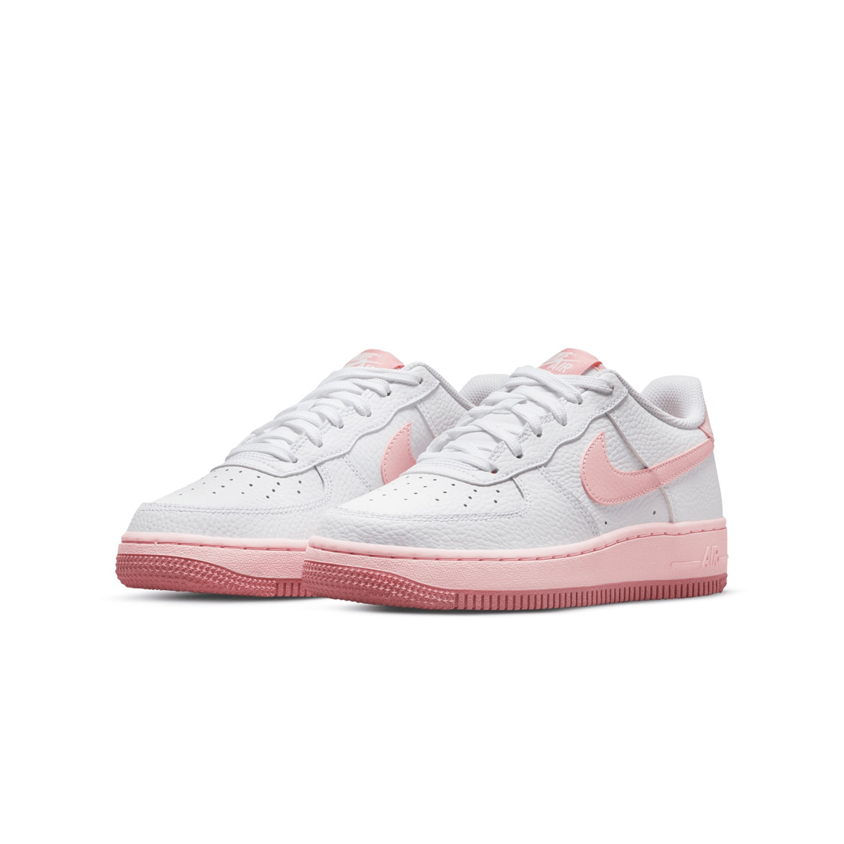 Nike Air Force 1 'Pink Foam' Kids Shoes - Cushioned Sneakers for Boys & Girls - Perfect for School, Play & Everyday Wear