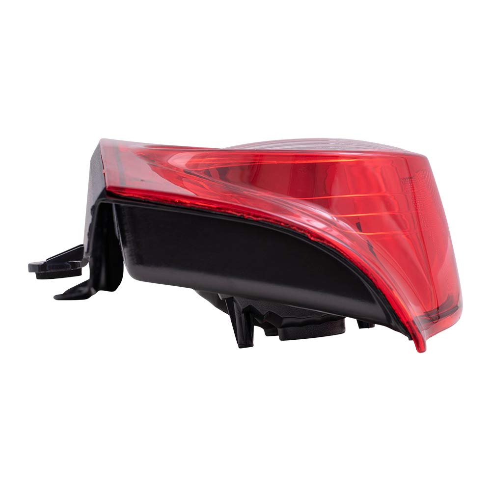 Brock Replacement Tail Light Set - Driver & Passenger Side Compatible with 2004-2009 Dodge Durango (Part #5133169AI & 5133168AI) - Perfect for Night Driving & Vehicle Safety Upgrades