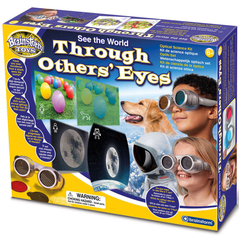 Brainstorm Optical Science Kit - Explore Vision & Perception with Fun Science Experiments | Perfect for Kids' STEM Learning & Classroom Activities