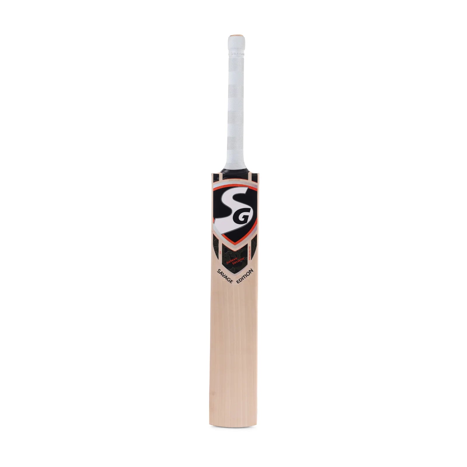 SG Savage Edition English Willow Cricket Bat for Junior Players - Perfect for Training, Matches, and Youth Cricket Leagues