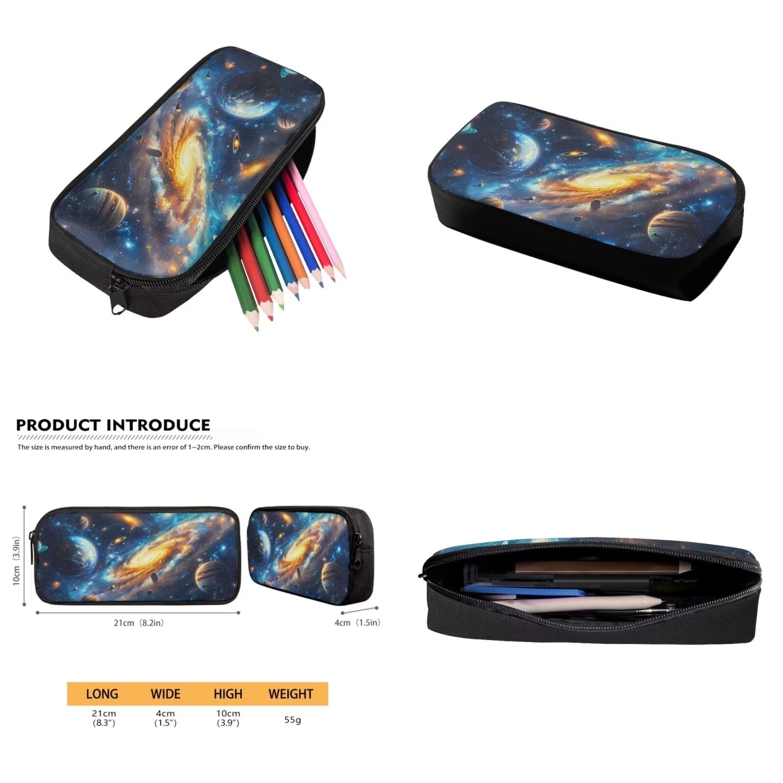 **Galaxy Themed Backpack Set for Kids - 15