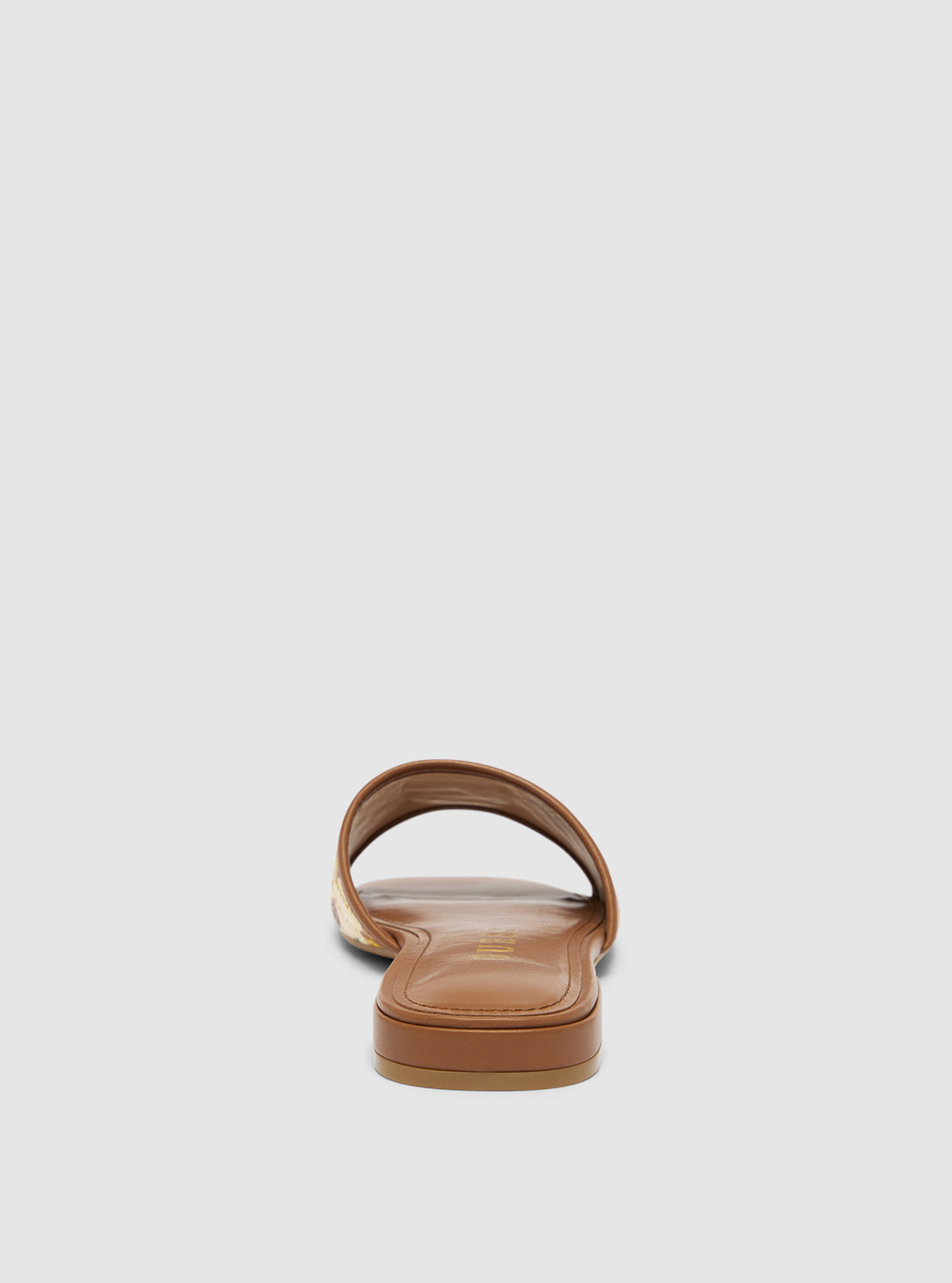 Floral Print Tampa Slides for Women - Comfortable Brown Sandals for Beach, Pool, and Casual Wear