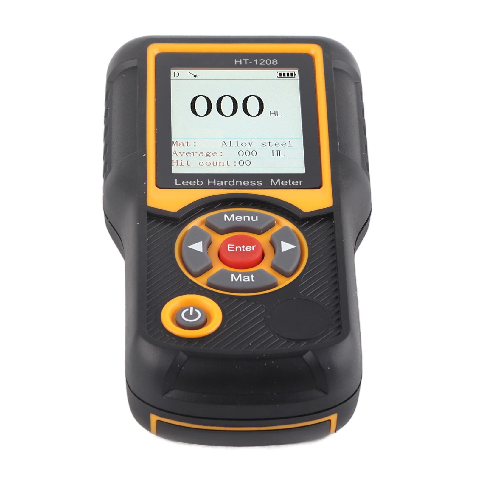 High Accuracy Digital Hardness Tester - ABS Durometer Scale (HT-1208) | Portable Material Hardness Meter for Rubber, Plastic & Metal Testing | Industrial & Laboratory Use