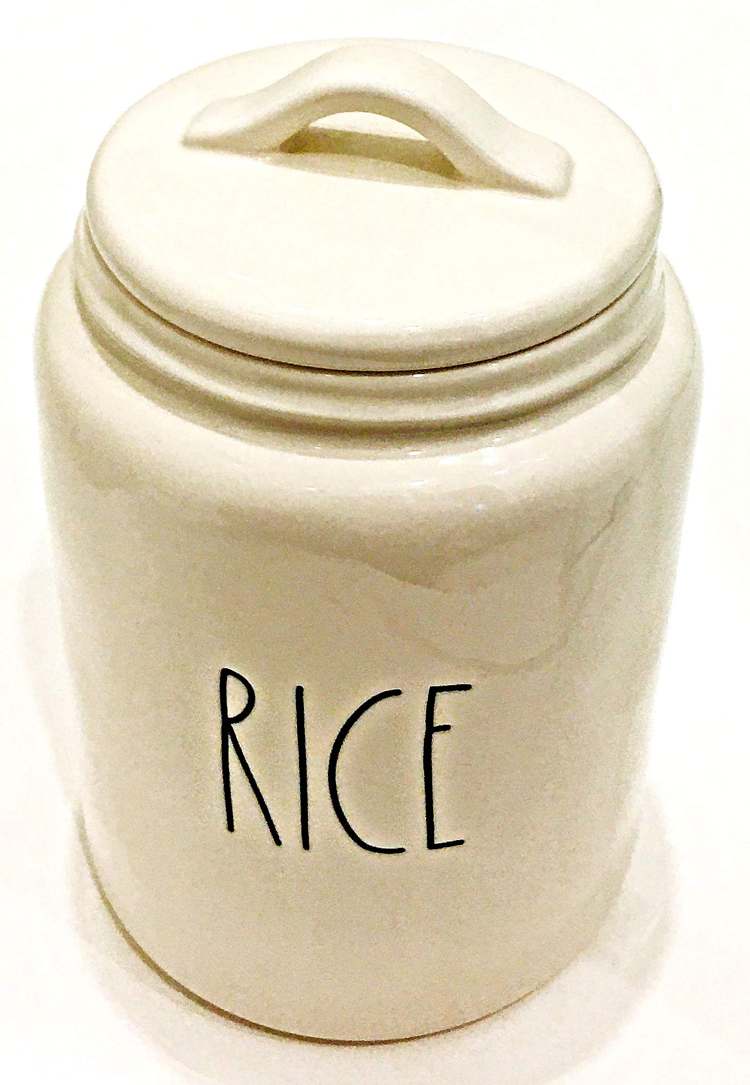 Rae Dunn Large Ceramic Canister with 
