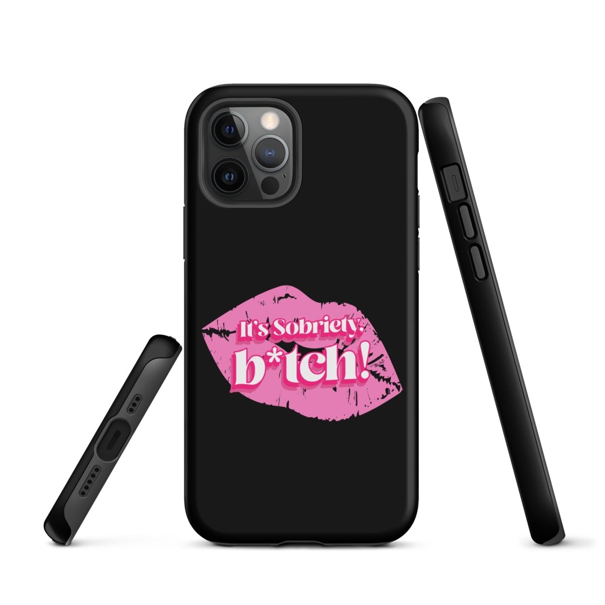 Premium Sobriety Sass Tough Case for iPhone® - Durable & Stylish Protective Cover - Perfect for Daily Use, Travel, and Sobriety Support