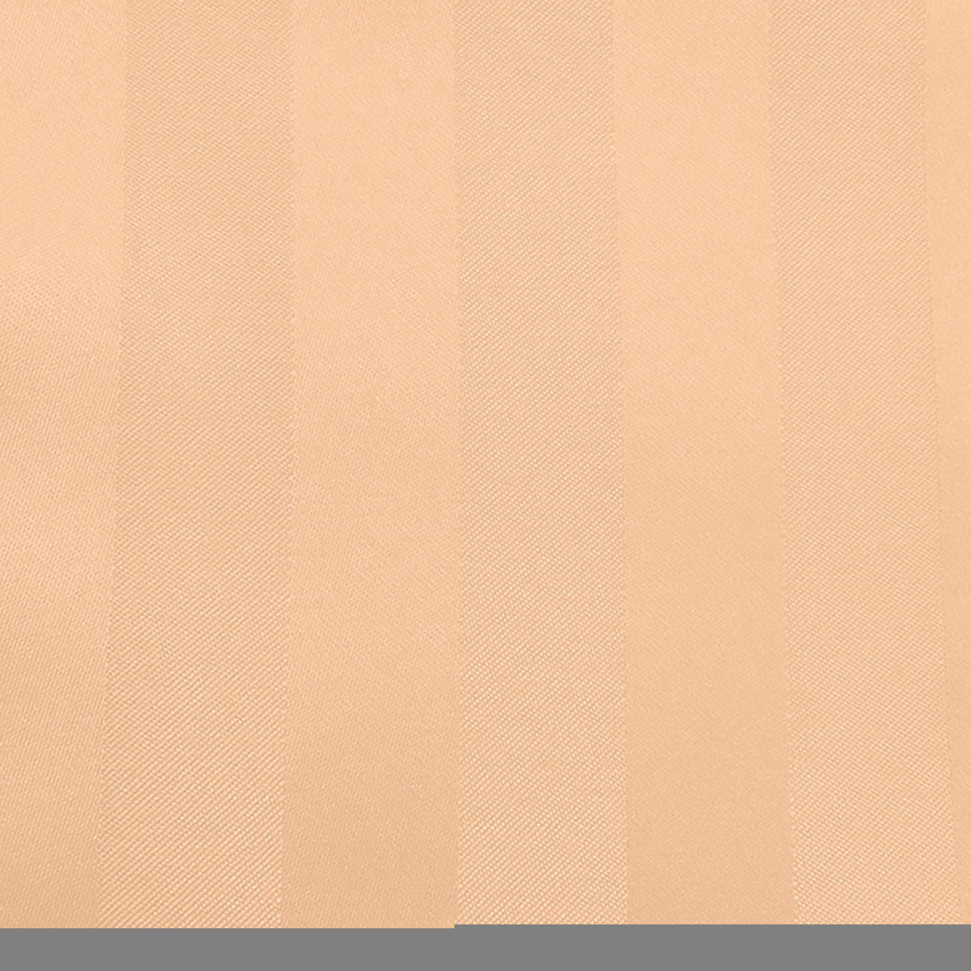 Peach Satin-Stripe Tablecloth 108x156