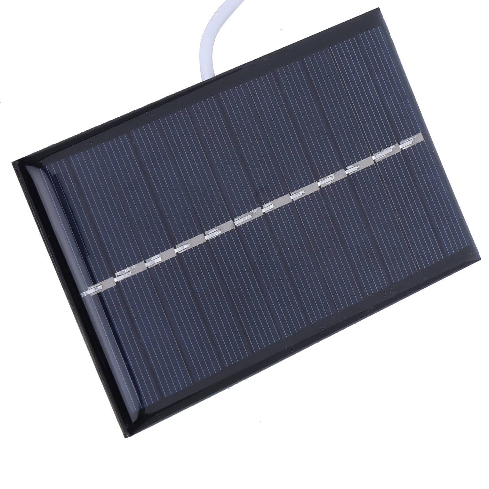 1W 6V Solar Panel Charger - Waterproof Mini Solar Module for Outdoor Solar Lights, Garden Decor & DIY Solar Projects | Perfect for Patio, Yard & Camping Power Supply