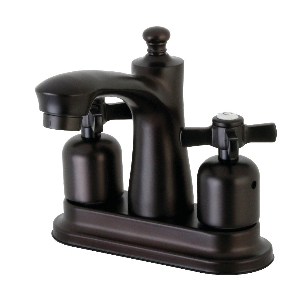 Kingston Brass FB7625ZX 4-Inch Centerset Bathroom Faucet - Chrome Finish, Single Handle, Ideal for Small Bathroom Sinks & Vanities