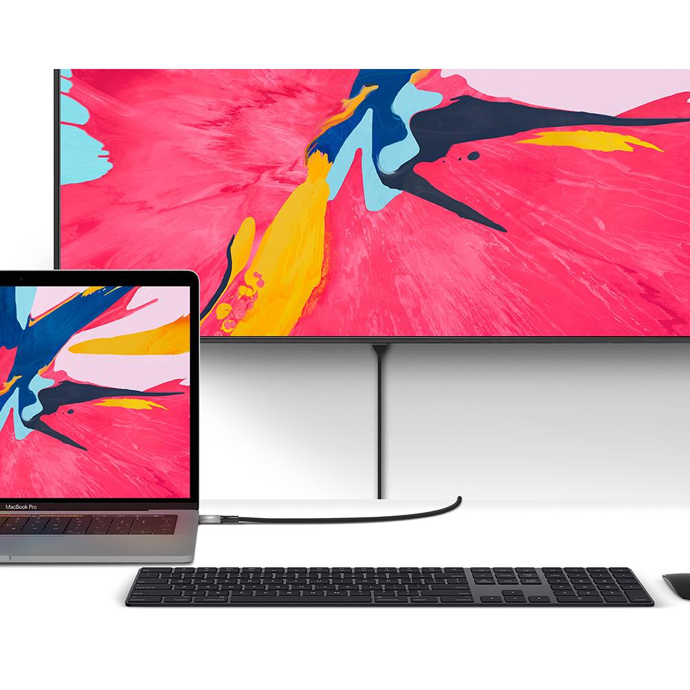 Alogic Ultra USB C to DisplayPort Cable 6.6ft (2m) - 4K@60Hz, High-Speed Data Transfer for MacBook, Dell, HP Laptops - Perfect for Home Office, Gaming & Video Editing