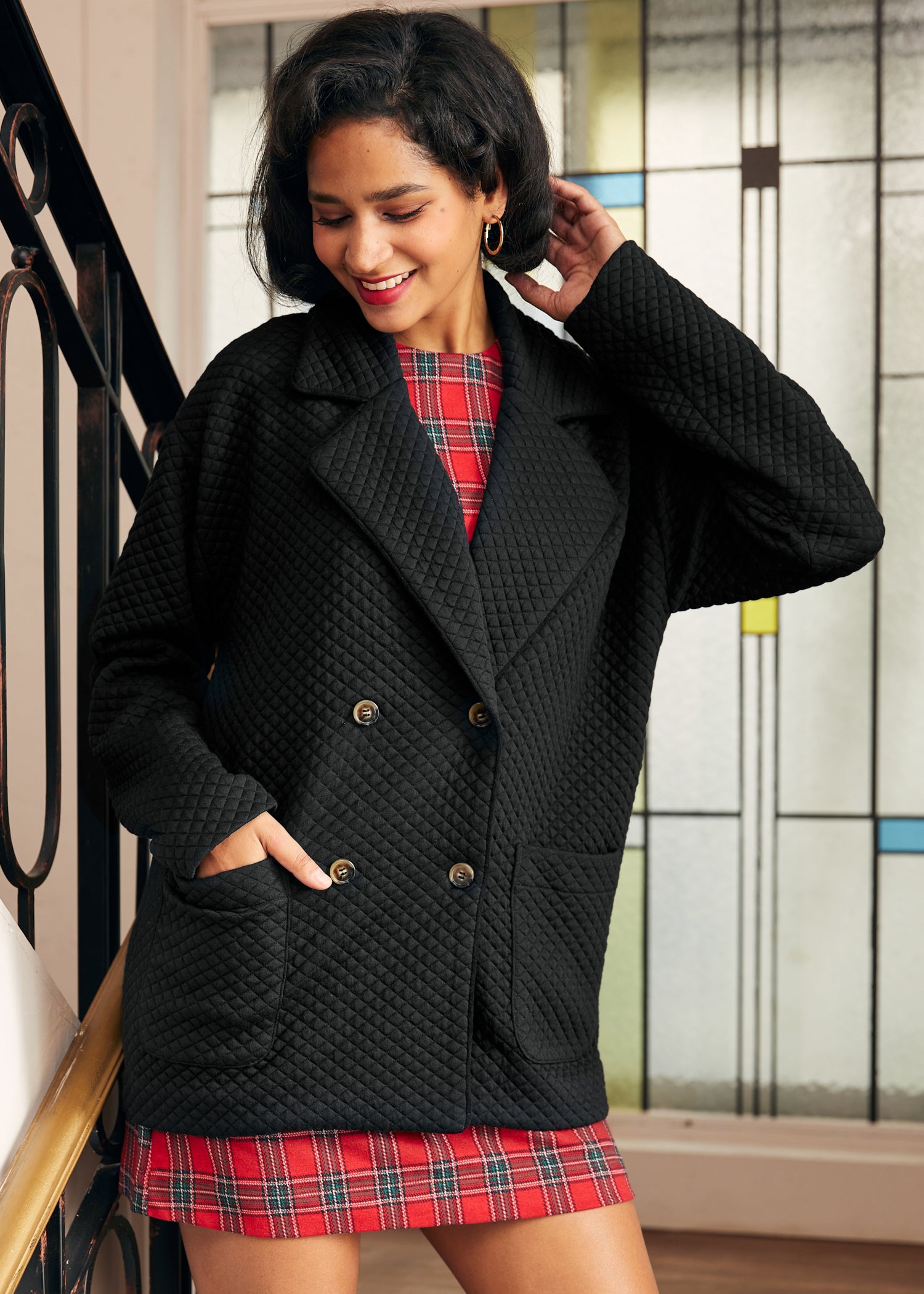 Forever a Favorite Double Breasted Jacket - Classic Women's Blazer for Office, Business & Formal Occasions