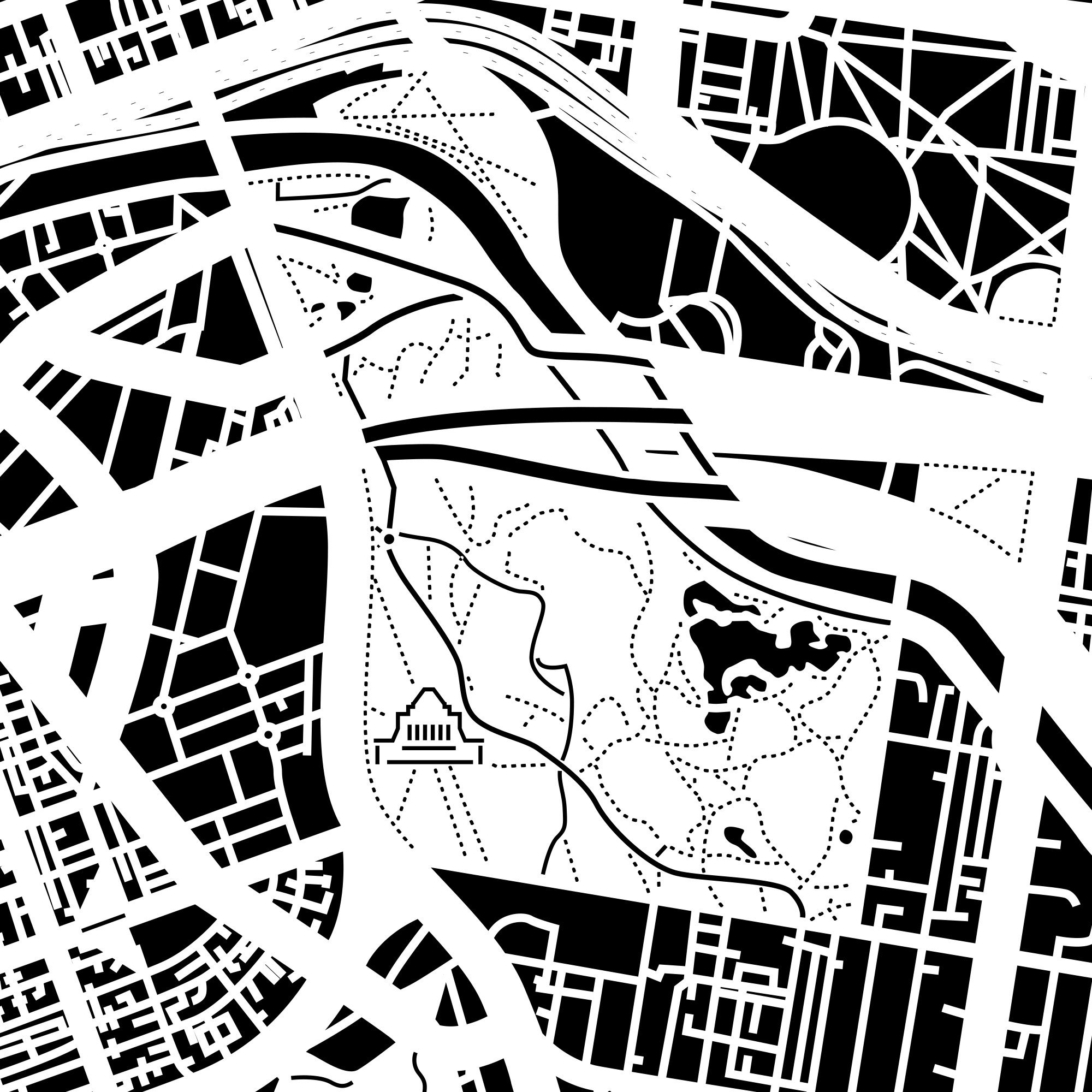O3 Design Studio Melbourne Paper Cut Map - 12x12 Inch White Paper Art Wall Decor for Home, Office & Gift Giving