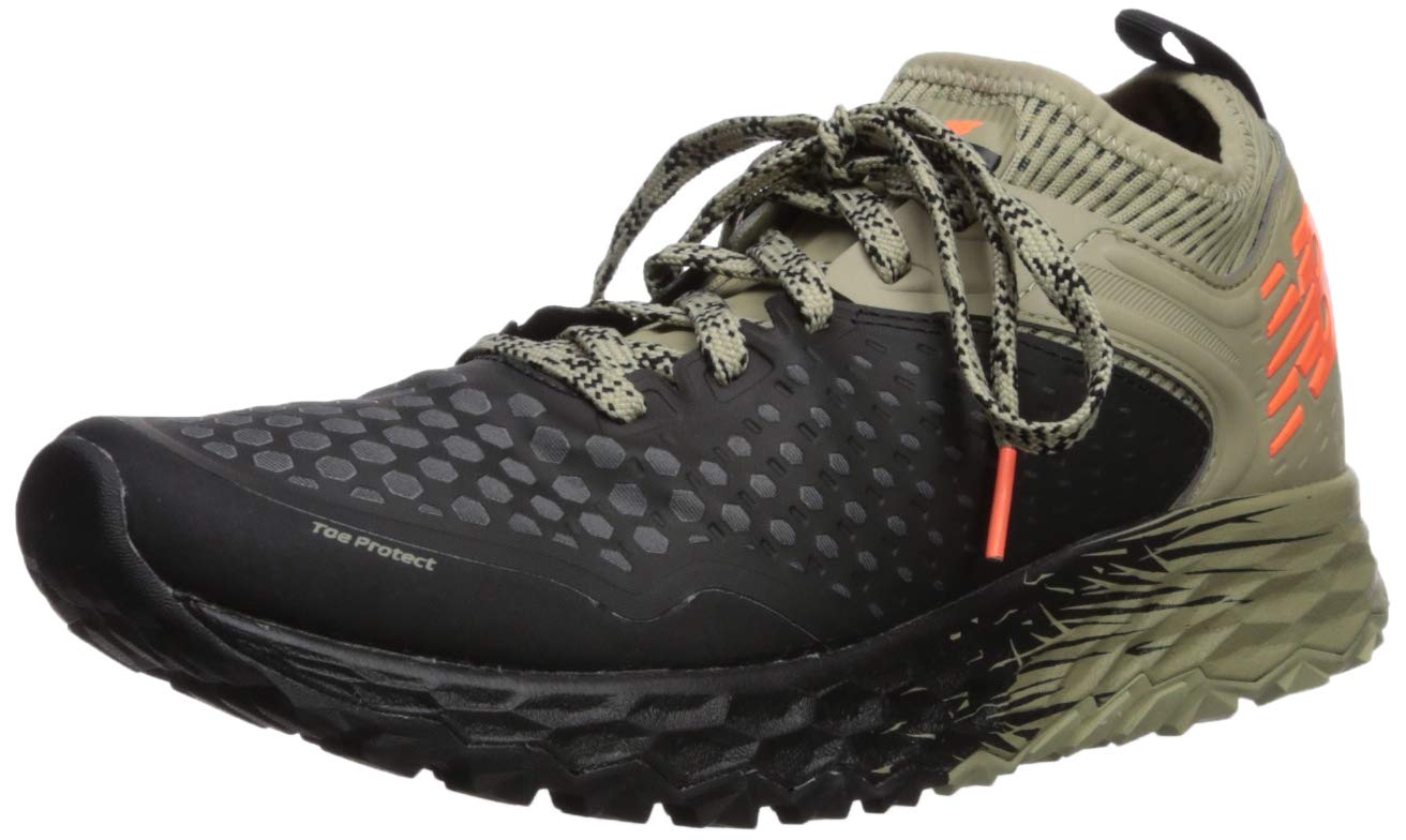 New Balance Men's Fresh Foam Hierro V4 Trail Running Shoes - Lightweight & Cushioned for Hiking, Outdoor Adventures & Daily Jogging