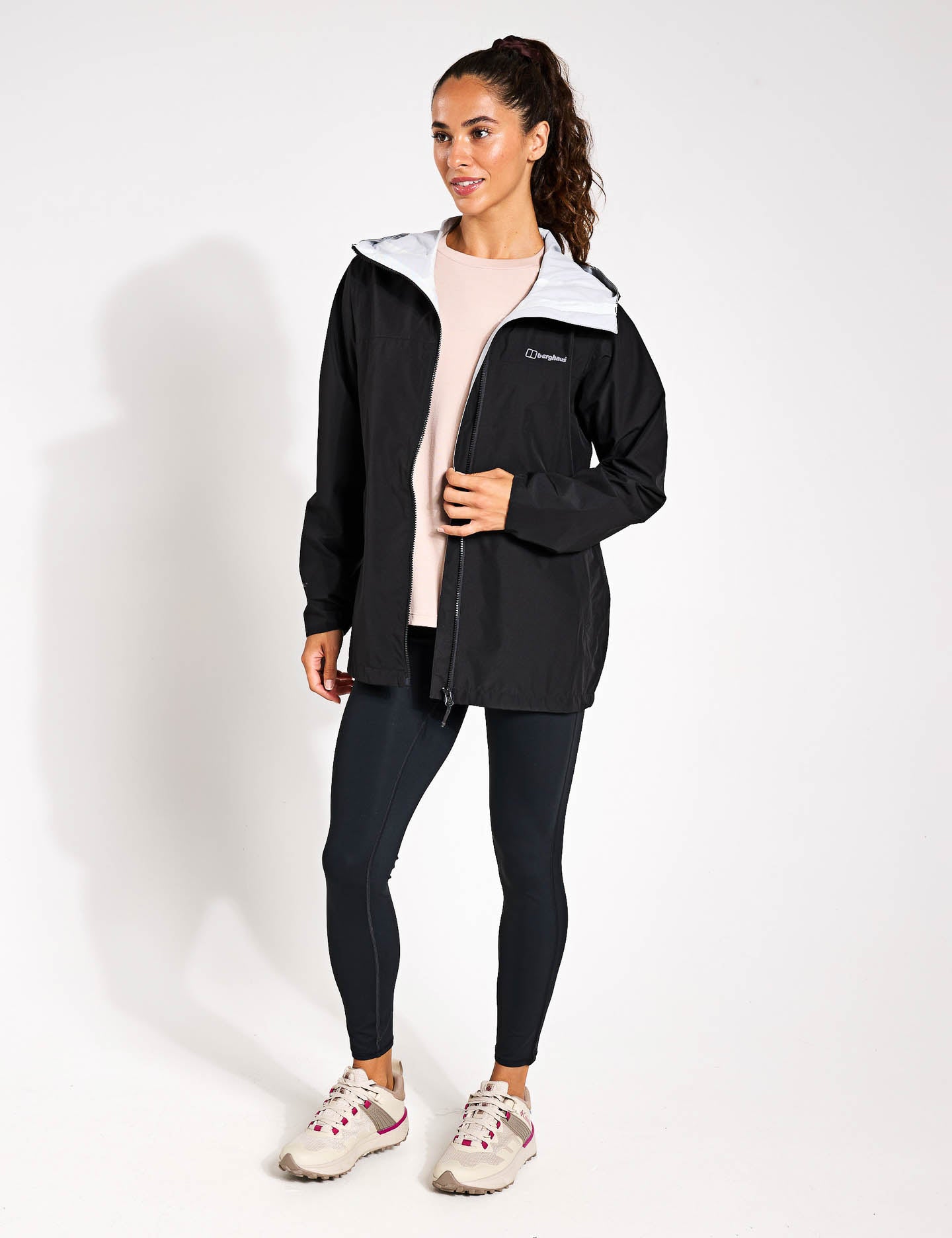 Deluge Pro 3.0 Waterproof Jacket for Men & Women - Lightweight Windproof Raincoat with Hood - Perfect for Hiking, Camping & Outdoor Adventures (Jet Black)