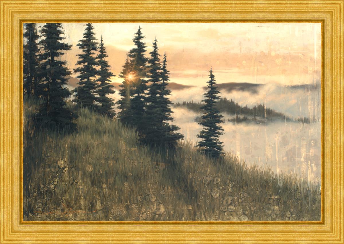 Elegant Large Wall Art Decor - A Moment of Grace Canvas Painting for Living Room, Bedroom & Office | Modern Home Decor