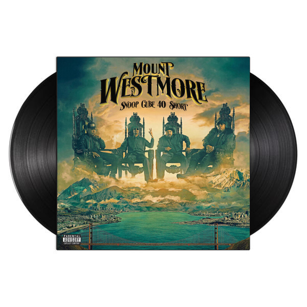 Snoop Cube 40 $hort (2xLP) Vinyl Record - West Coast Hip Hop Collaboration Album - Perfect for Music Collectors & Hip Hop Fans