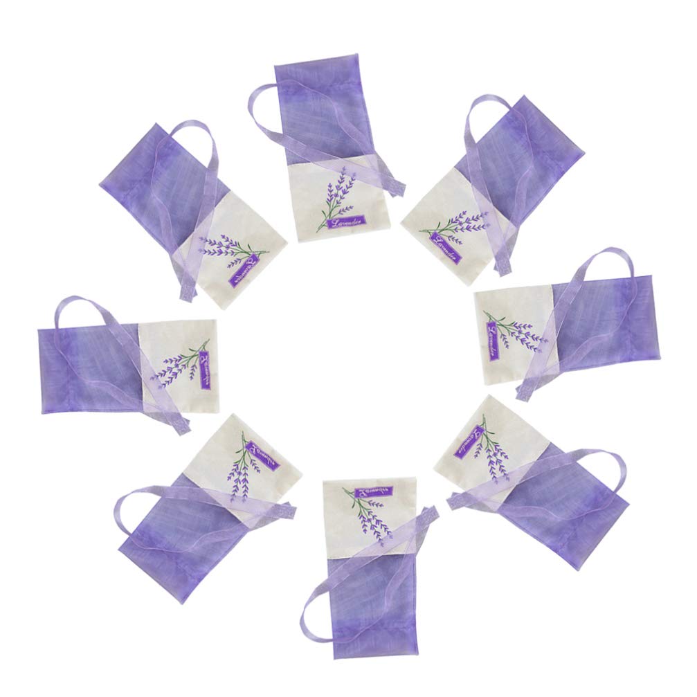 30pcs Light Purple Lavender Sachet Bags - Empty Cotton Organza Tea Bags for DIY Potpourri, Herbs & Aromatherapy | Perfect for Drawers, Closets & Gift Giving