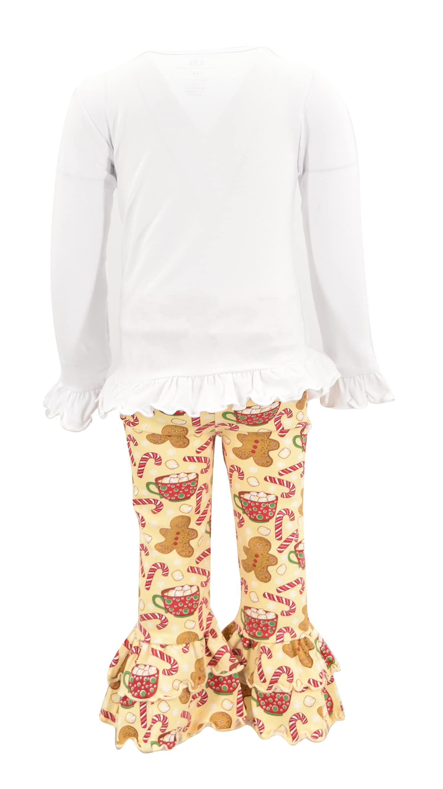 Unique Baby 2-Piece Girls Outfit - Ruffle Leggings & Long Sleeve Shirt Set for Toddlers | Playtime & Photo Shoots