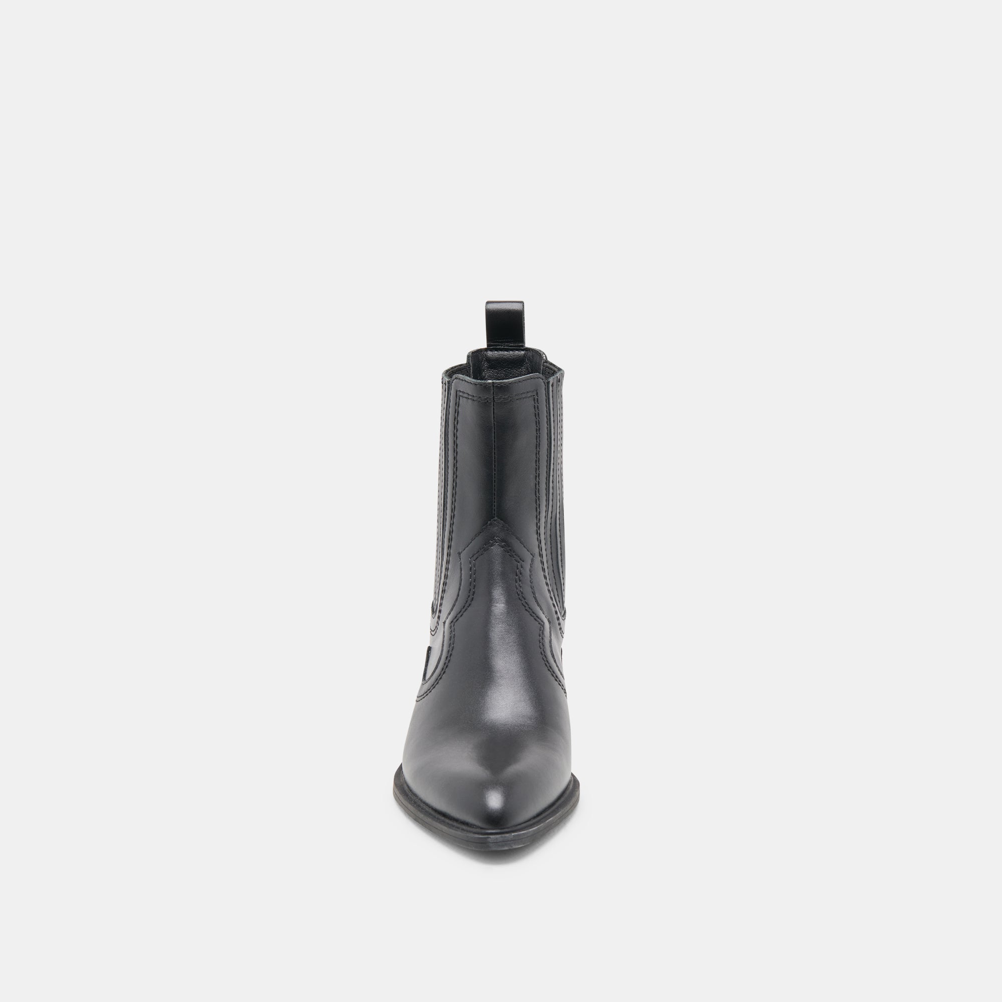 Brylee H2O Waterproof Black Leather Booties for Women - Comfortable & Stylish Rain Boots for Walking, Hiking & Outdoor Activities