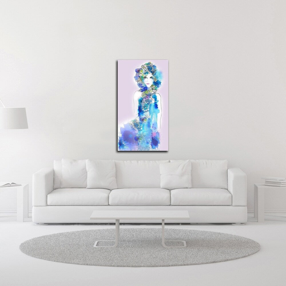 Anemone by Schuyler Rideout - Premium Canvas Wall Art Print - Ready to Hang - Perfect for Living Room, Bedroom & Office Decor