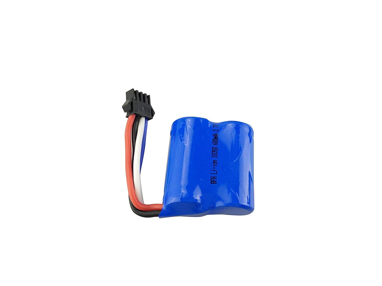 2PCS 3.7V 600mAh Li-Polymer Replacement Batteries with Dual Charger & Charge Transfer Cable for UDI RC UDI001 UDI008 RC Boat - Perfect for Extended Playtime & Backup Power